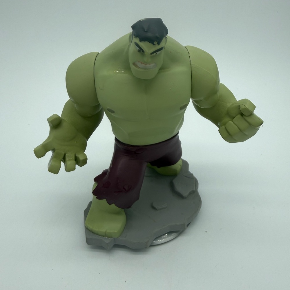 Disney Infinity 2.0 Marvel Incredible Hulk Game Character Figure Gaming EUC